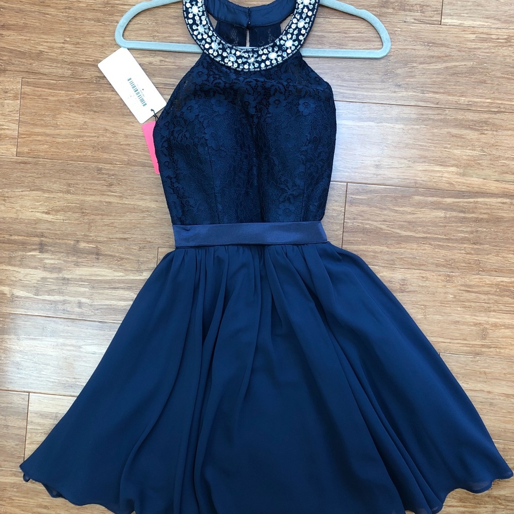Formal Navy Dress